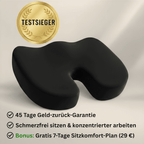 OrthoSeat – orthopädische Sitzkissen für Schmerzfreies Sitzen